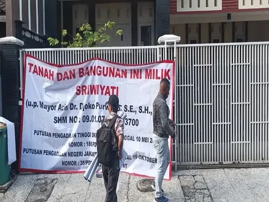 Sah Secara Hukum, Sriwiyati Imbau Kosongkan Rumah yang Diduduki Kelompok Orang Suruhan Tak Dikenal